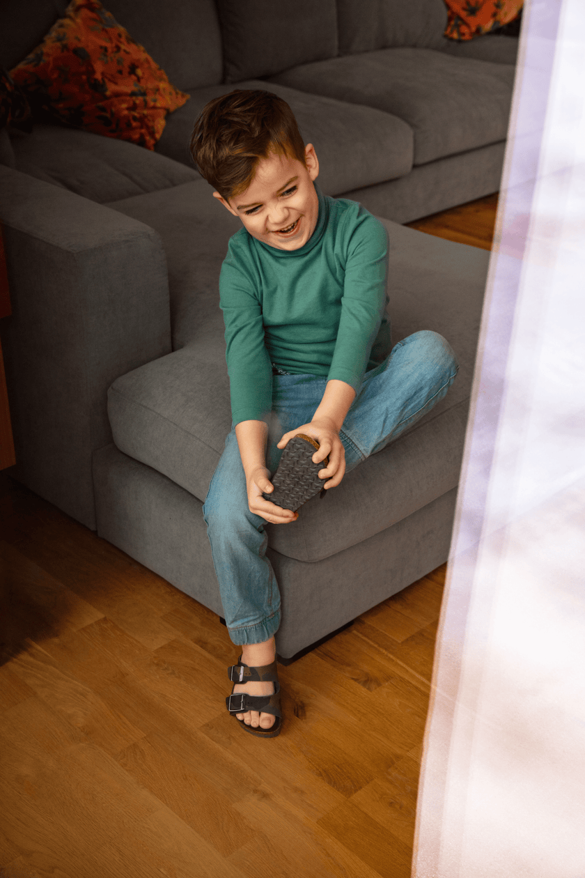 Franca Oiled Leather Tobacco Brown â COMFORTWIZ